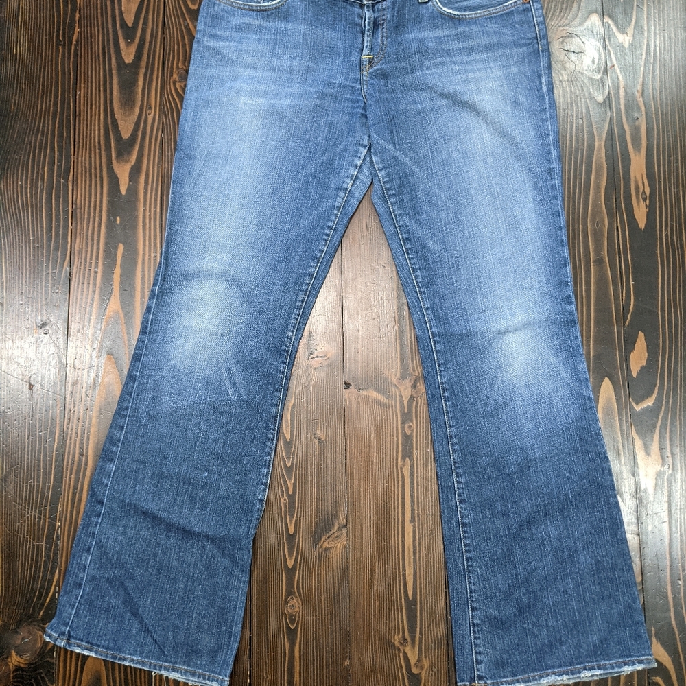 Lucky Brand Jeans by Jean Montesano, Dream Jean, size 14/32, boot cut,stone wash